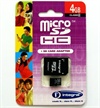 Micro SDHC Kort TransFlash - 4GB